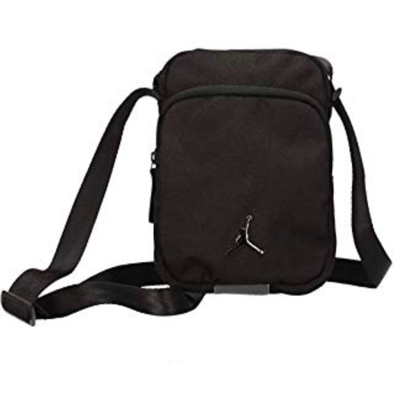 Jordan Bags Nike Air Jordan Airborne Crossbody Festival Bag Black 6